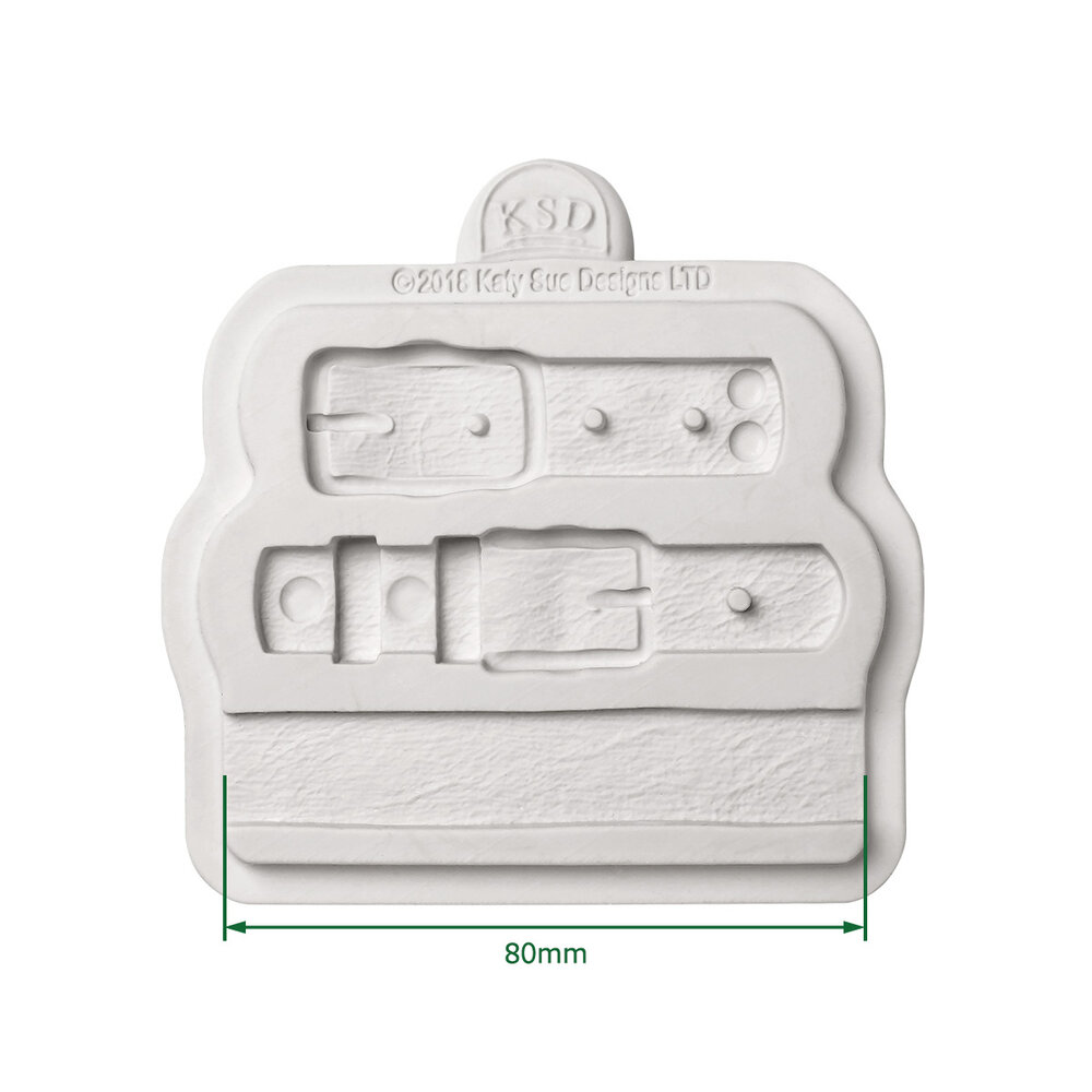 Katy Sue Designs Cosmic Shimmer Silicone Mould Belt Straps (CE0083-CS)