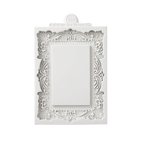 Katy Sue Designs Cosmic Shimmer Silicone Mould Large Vintage Frame (CE0104-CS)