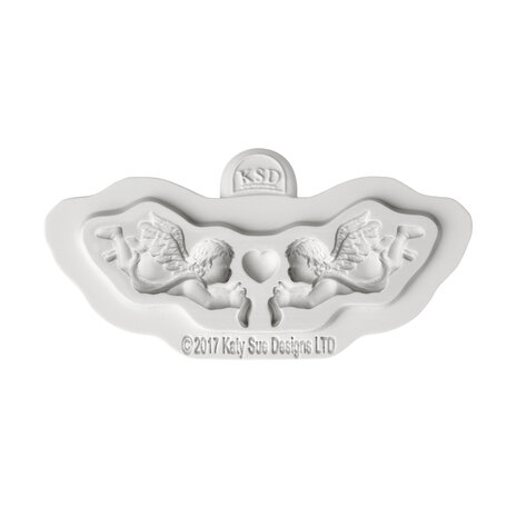 Katy Sue Designs Cosmic Shimmer Silicone Mould Mini Cherubs (CE0062-CS)