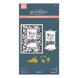 Spellbinders Wonder of Oz BetterPress Plate & Die Set Frame & Tag (BP-334)