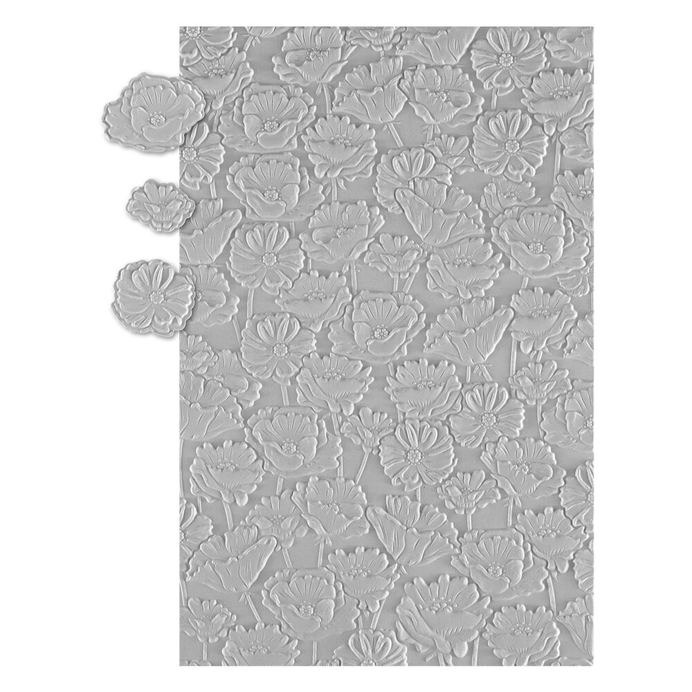 Spellbinders Wonder of Oz 3D Emboss & Cut Folder Field of Poppies (E3D-161) Spellbinders Wonder of Oz 3D Emboss & Cut Folder Field of Poppies (E3D-161)