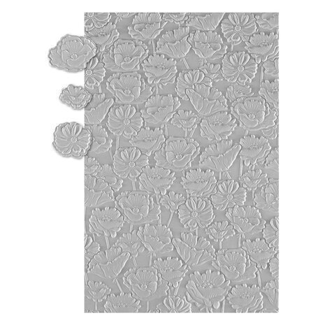 Spellbinders Wonder of Oz 3D Emboss & Cut Folder Field of Poppies (E3D-161) Spellbinders Wonder of Oz 3D Emboss & Cut Folder Field of Poppies (E3D-161)