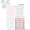 Creative Craftlab Essentials Cutting Dies Striped Alphabet (CCL-ES-CD174) (OUTLET)