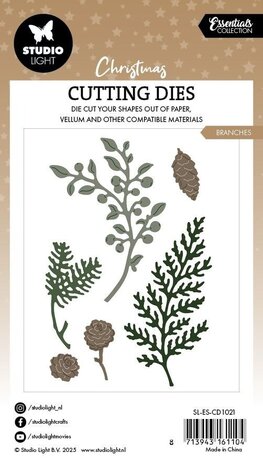 Studio Light Branches Christmas Cutting Die (SL-ES-CD1021) (OUTLET)