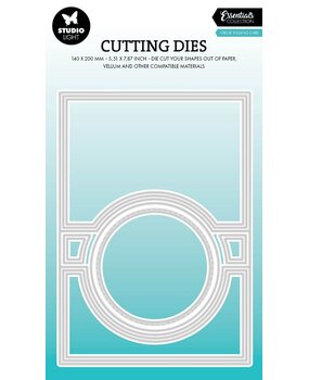 Studio Light Circle Folding Card Essentials Cutting Die (SL-ES-CD787) (OUTLET)