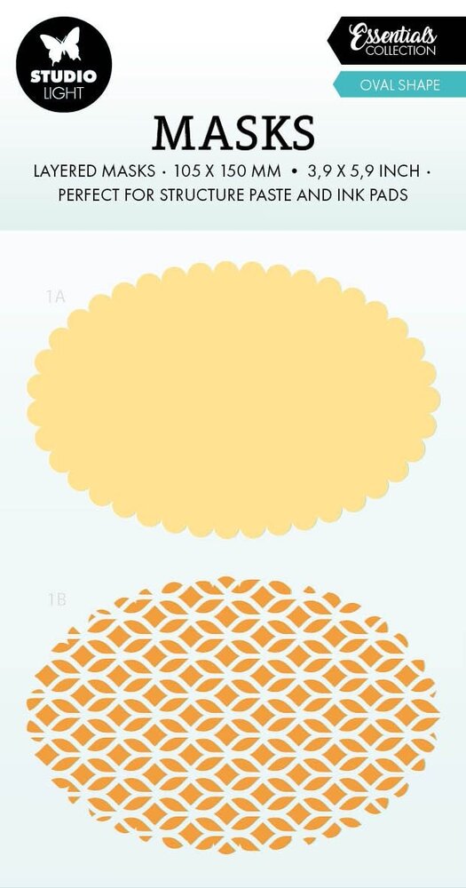 Studio Light Oval Shape Essentials Masks (SL-ES-MASK250) (OUTLET)