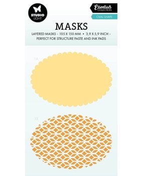 Studio Light Oval Shape Essentials Masks (SL-ES-MASK250) (OUTLET)