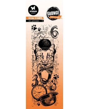 Studio Light Cat Gentleman Grunge Stamps (SL-GR-STAMP511) (OUTLET)