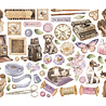 Stamperia Quiet Days Ephemera (51pcs) (DFLCT70)