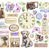 Stamperia Quiet Days Die Cuts Assorted (36pcs) (DFLDC122)