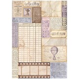 Stamperia Quiet Days A4 Rice Paper Vintage Photography (6pcs) (DFSA41071)