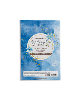 Stamperia Watercolor A5 Album (20pcs) (KAJF01) Stamperia Watercolor A5 Album (20pcs) (KAJF01)