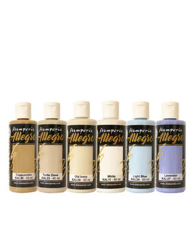 Stamperia Quiet Days Allegro Paint Kit (6pcs) (KALKIT67)
