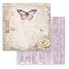Stamperia Quiet Days 12x12 Inch Paper Sheet Butterfly (10pcs) (SBB1108)