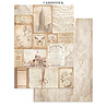 Stamperia Quiet Days Junk Journal Stickers, Backgrounds, Cut-Outs (SBJK08)