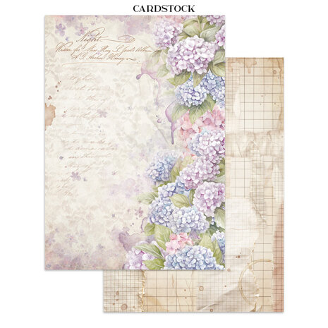 Stamperia Quiet Days Junk Journal Stickers, Backgrounds, Cut-Outs (SBJK08)