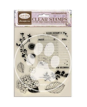 Stamperia Quiet Days Clear Stamp Hydrangea (WTK229)