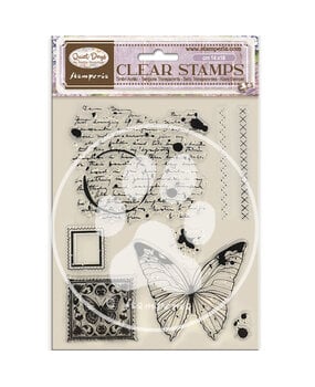 Stamperia Quiet Days Clear Stamp Butterfly (WTK230)