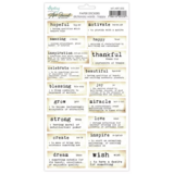 Mintay Art Journal Paper Stickers 6x12 Inch Dictionary Words Happy (MT-ART-S05)