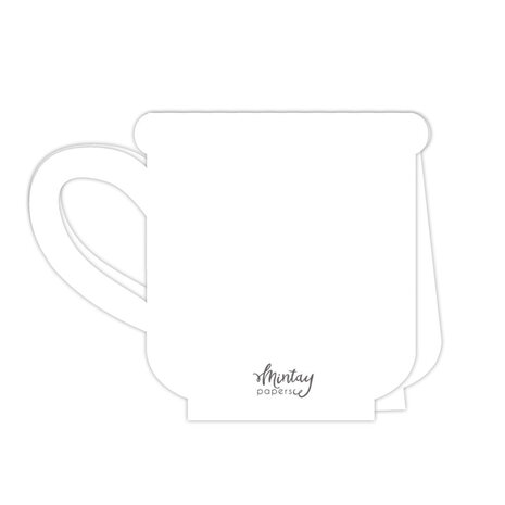 Mintay Basic Mug Card Base White (5pcs) (MT-BASIC-C63)