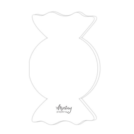 Mintay Basic Candy Card Base White (5pcs) (MT-BASIC-C65)