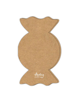 Mintay Basic Candy Card Base Kraft (5pcs) (MT-BASIC-C66)