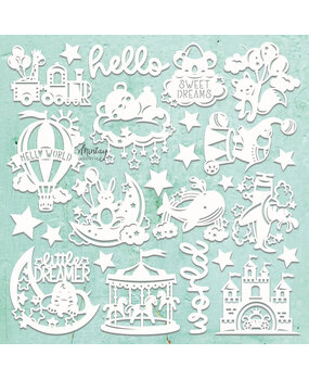 Mintay Chippies Decor 12x12 Inch Baby Love (MT-CHIP2-D110)