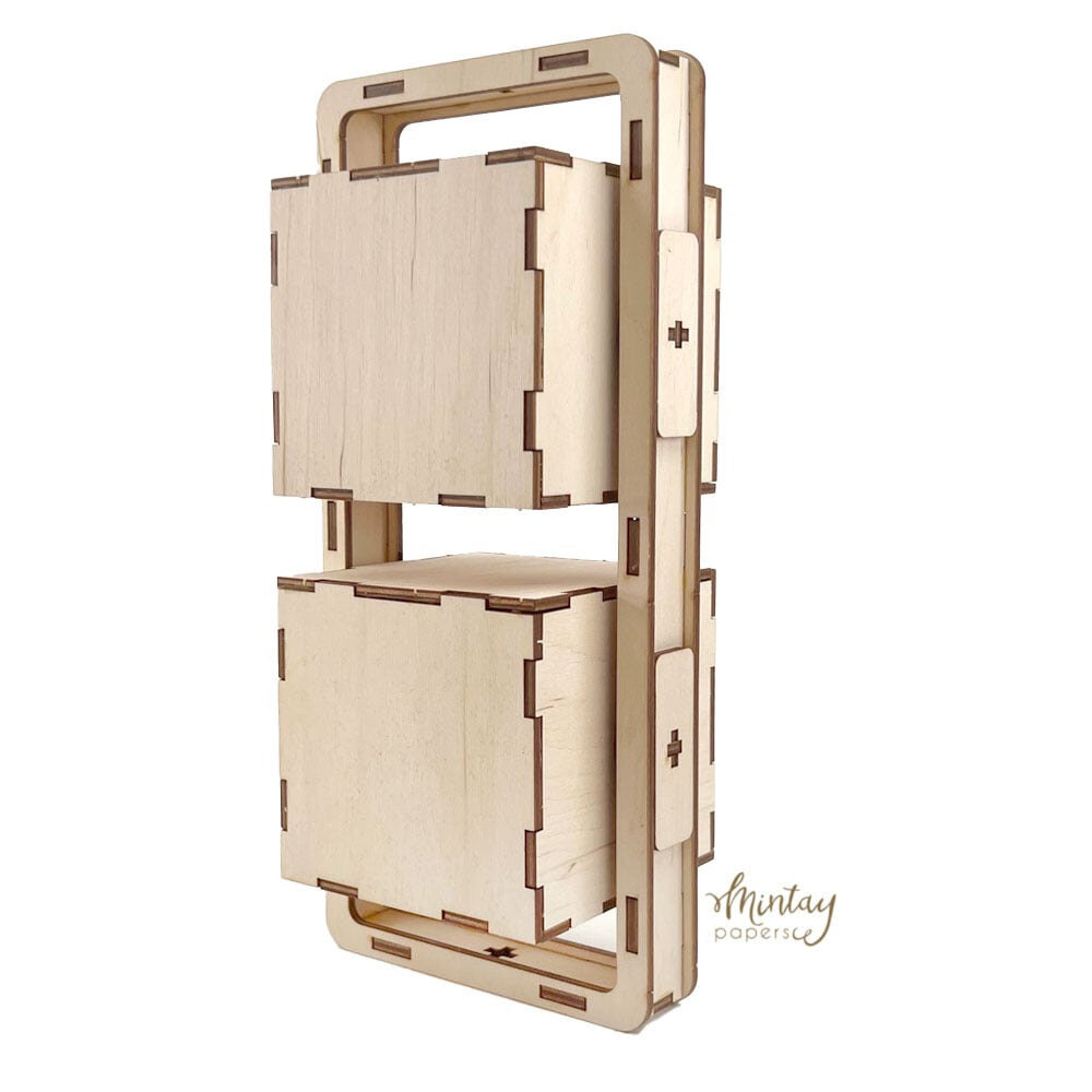 Mintay Woodies Decor Photo Cubes (MT-WD3-28) Mintay Woodies Decor Photo Cubes (MT-WD3-28)