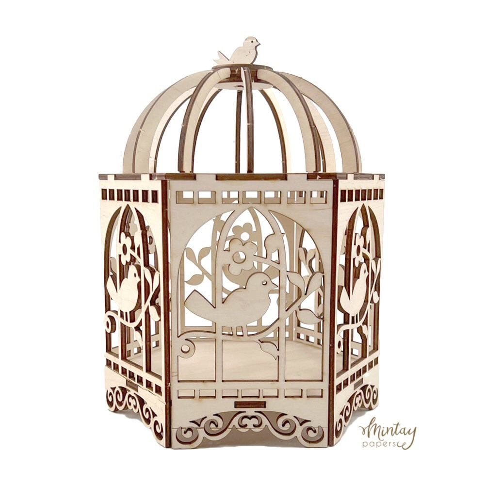 Mintay Woodies Decor Birdcage (MT-WD3-29) Mintay Woodies Decor Birdcage (MT-WD3-29)
