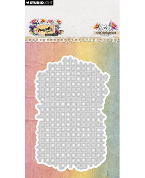 Studio Light Dragonfly Dreams Cutting Die Grid Background (HE-DD-CD1066)
