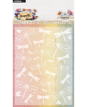 Studio Light Dragonfly Dreams Embossing Folder Dragonfly (HE-DD-EMB33)