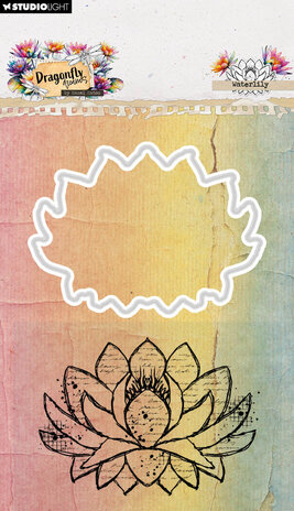 Studio Light Dragonfly Dreams Stamp & Die Waterlily (HE-DD-SCD102)