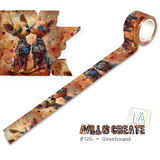 Aall and Create Treasure Trove 25mm 10m Washi Tape Gearhound (AALL-MT-126)