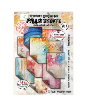 Aall and Create Maker's Magic A4 Design Paper Radiant Pulse (AALL-PA-016)