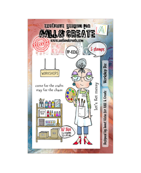 Aall and Create Postcards from London A7 Stamp Set Workshop Dee (AALL-TP-1326)