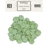 Reprint Paper Flowers Green (100pcs) (FL005)
