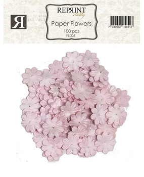 Reprint Paper Flowers Pink (100pcs) (FL006) Reprint Paper Flowers Pink (100pcs) (FL006)