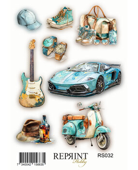 Reprint Masculine Moments 10x20cm Stickers (RS032) Reprint Masculine Moments 10x20cm Stickers (RS032)