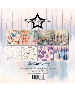 Paper Favourites Woodland Fairy 6x6 Inch Paper Pad (PF563)