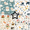 Paper Favourites Cute Farm Animals 12x12 Inch Paper Pad (PF761)