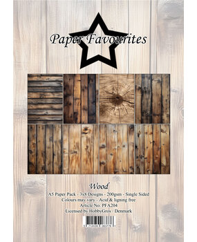 Paper Favourites Wood A5 Paper Pad (PFA204)
