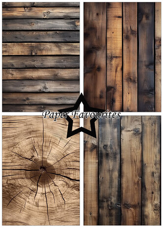 Paper Favourites Wood A5 Paper Pad (PFA204)