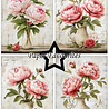 Paper Favourites Grunge Floral A6 Paper Pad (PFA603)