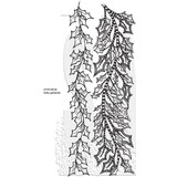 Stampers Anonymous Holly Garlands Dylusions Cling Stamps (DYR10038)