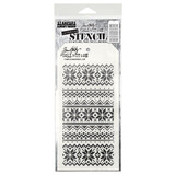 Stampers Anonymous Holiday Knit Tim Holtz Layering Stencil (THS028)