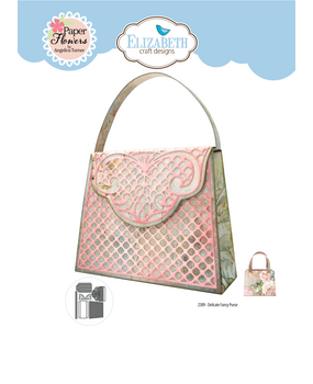 Elizabeth Craft Designs Bohemian Rose Die Delicate Fancy Purse (2309)