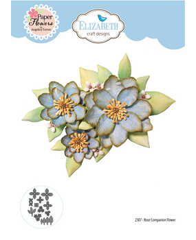 Elizabeth Craft Designs Bohemian Rose Die Rose Companion Flower (2307)