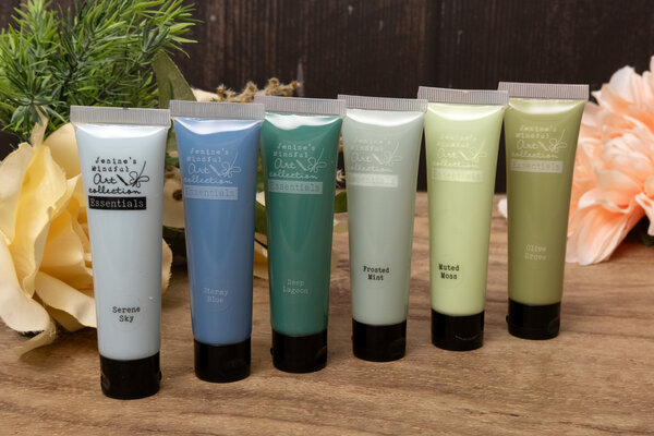 Studio Light Mist & Moss Essentials Acrylic Paint 6x35ml (JMA-ES-ACP47)