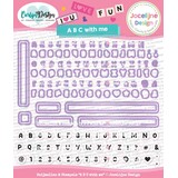 CarlijnDesign Snijmallen ABC with Me (CDJD-0071)