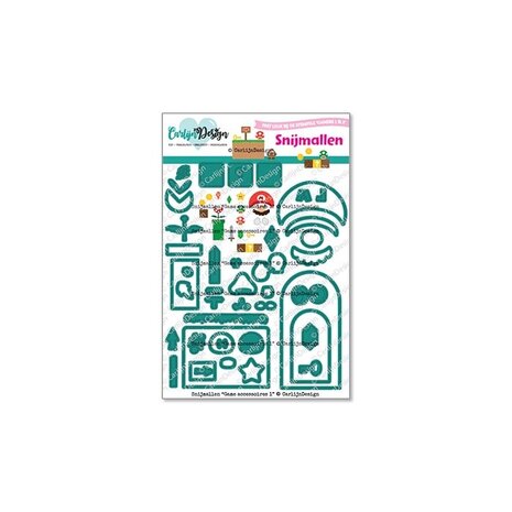 CarlijnDesign Snijmallen Game Accessoires (CDSN-0347) CarlijnDesign Snijmallen Game Accessoires (CDSN-0347)